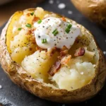 Baked Potato on Blackstone Griddle