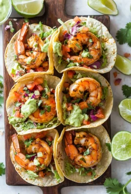 Best Spicy Shrimp Tacos with Cilantro Lime Slaw