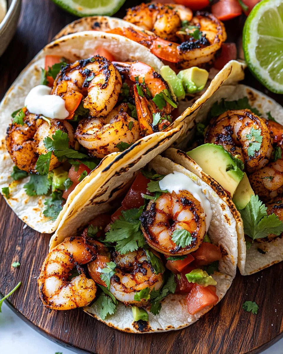 Blackened Shrimp Tacos Recipe
