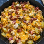 Blackstone Chicken Bacon Ranch Skillet