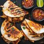 Blackstone Hot Honey BBQ Chicken Quesadillas
