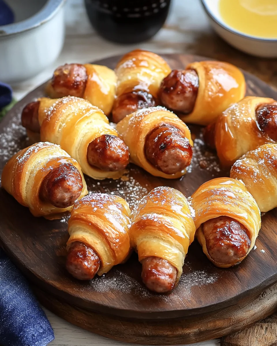 Breakfast Pigs in a Blanket