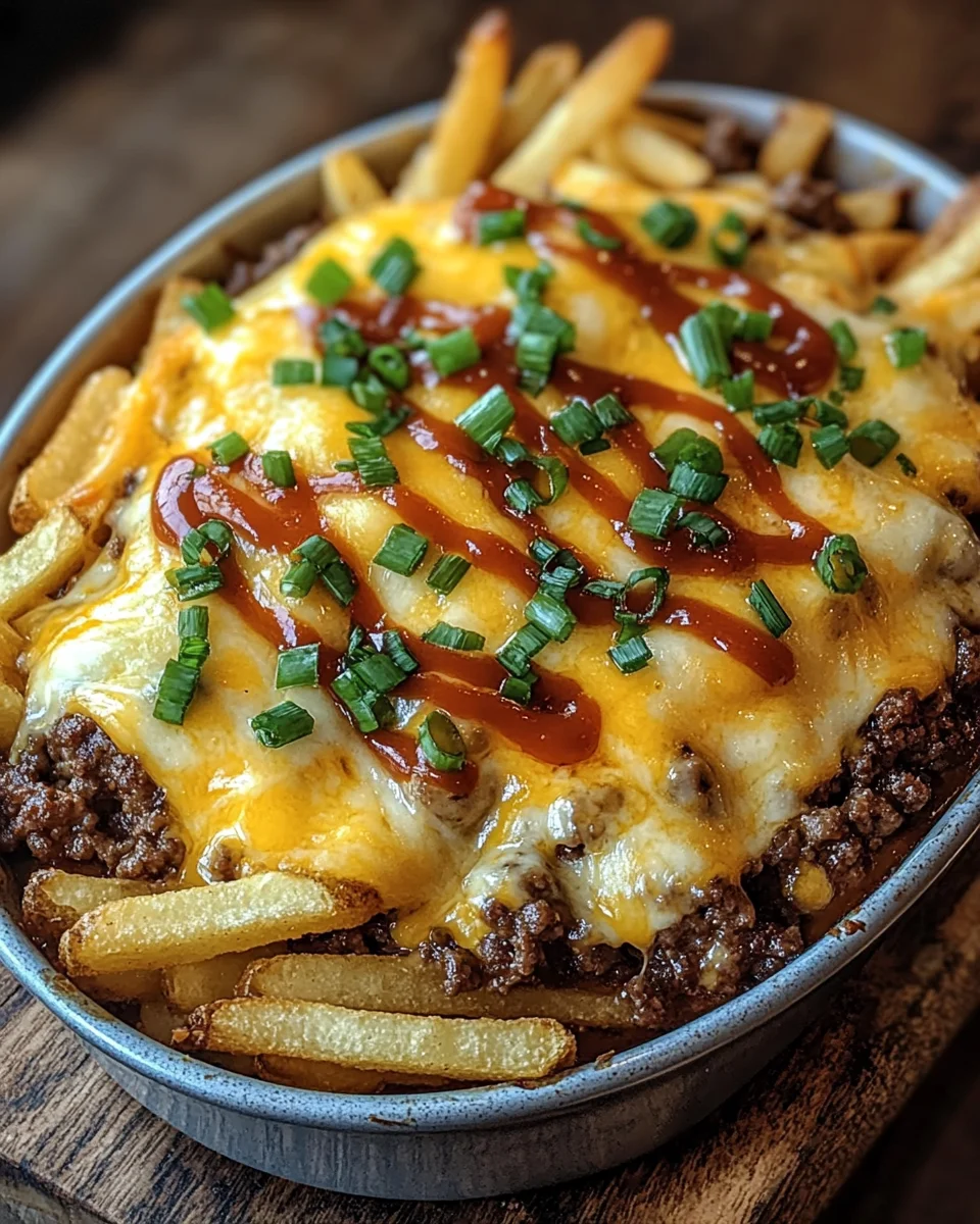 Cheeseburger French Fry Casserole