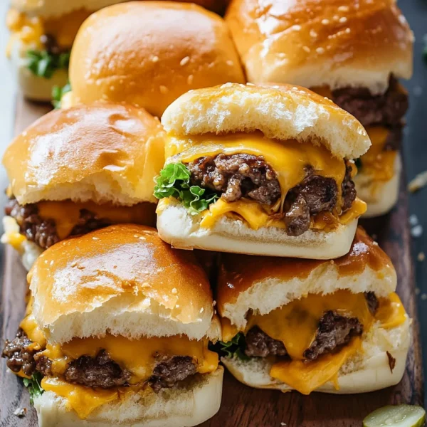 Cheeseburger Sliders (Easy, 30-min Recipe)