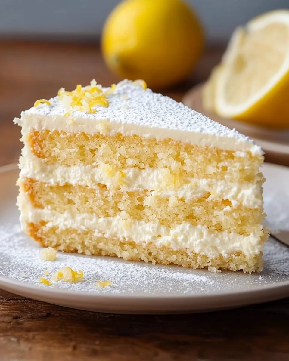 Cheesecake Factory Italian Lemon Cream Cake