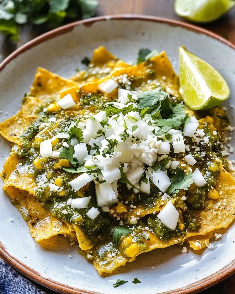Chilaquiles Verdes
