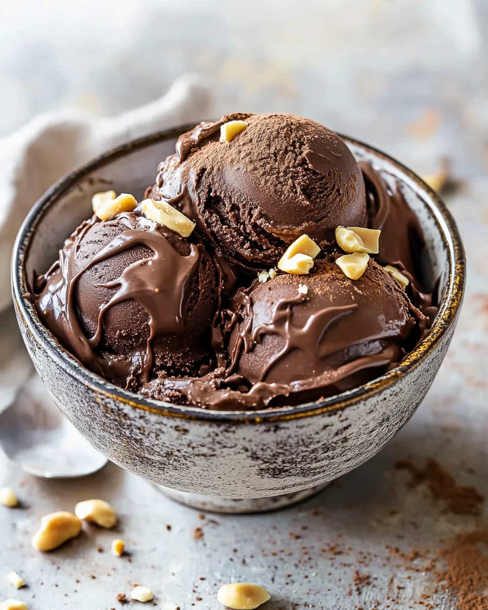 Chocolate Peanut Butter Nice Cream