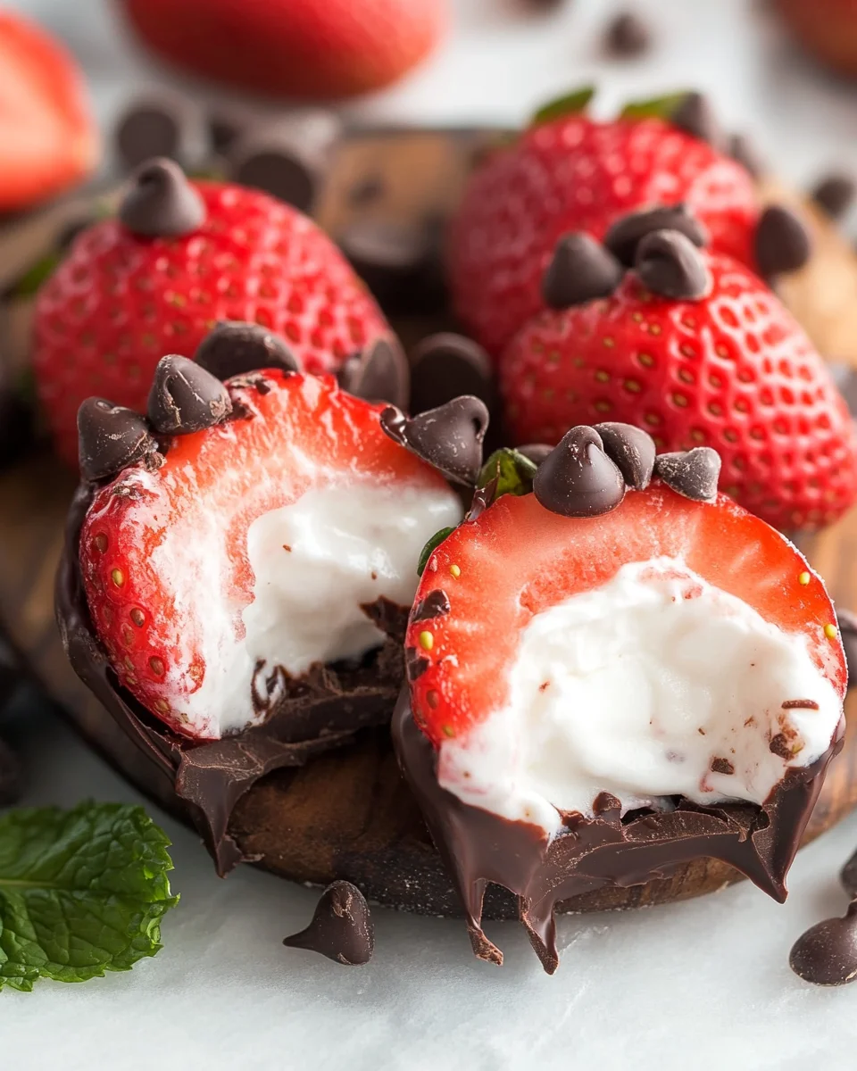 Chocolate Strawberry Yogurt Clusters (Viral Recipe!)