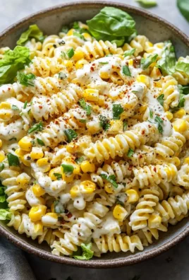 Creamy Street Corn Pasta Salad