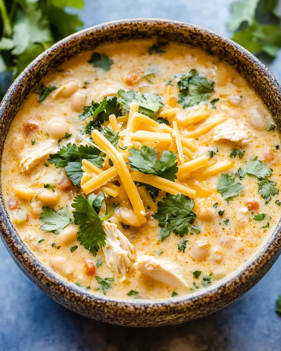 Creamy White Chicken Chili Recipe