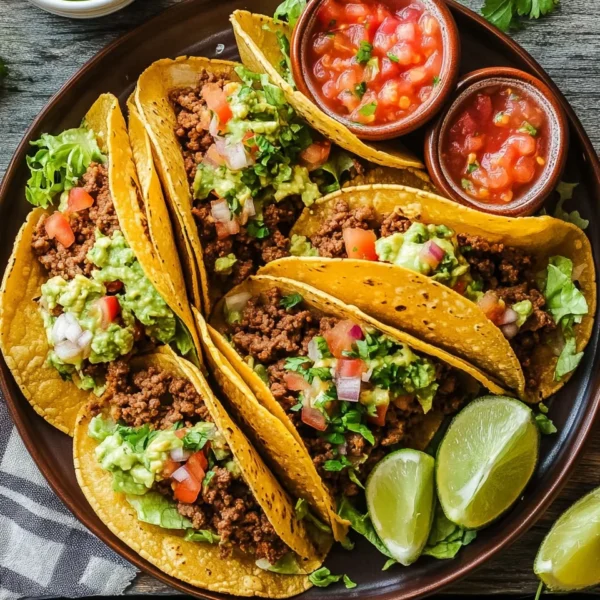 Crispy Ground Beef Tacos