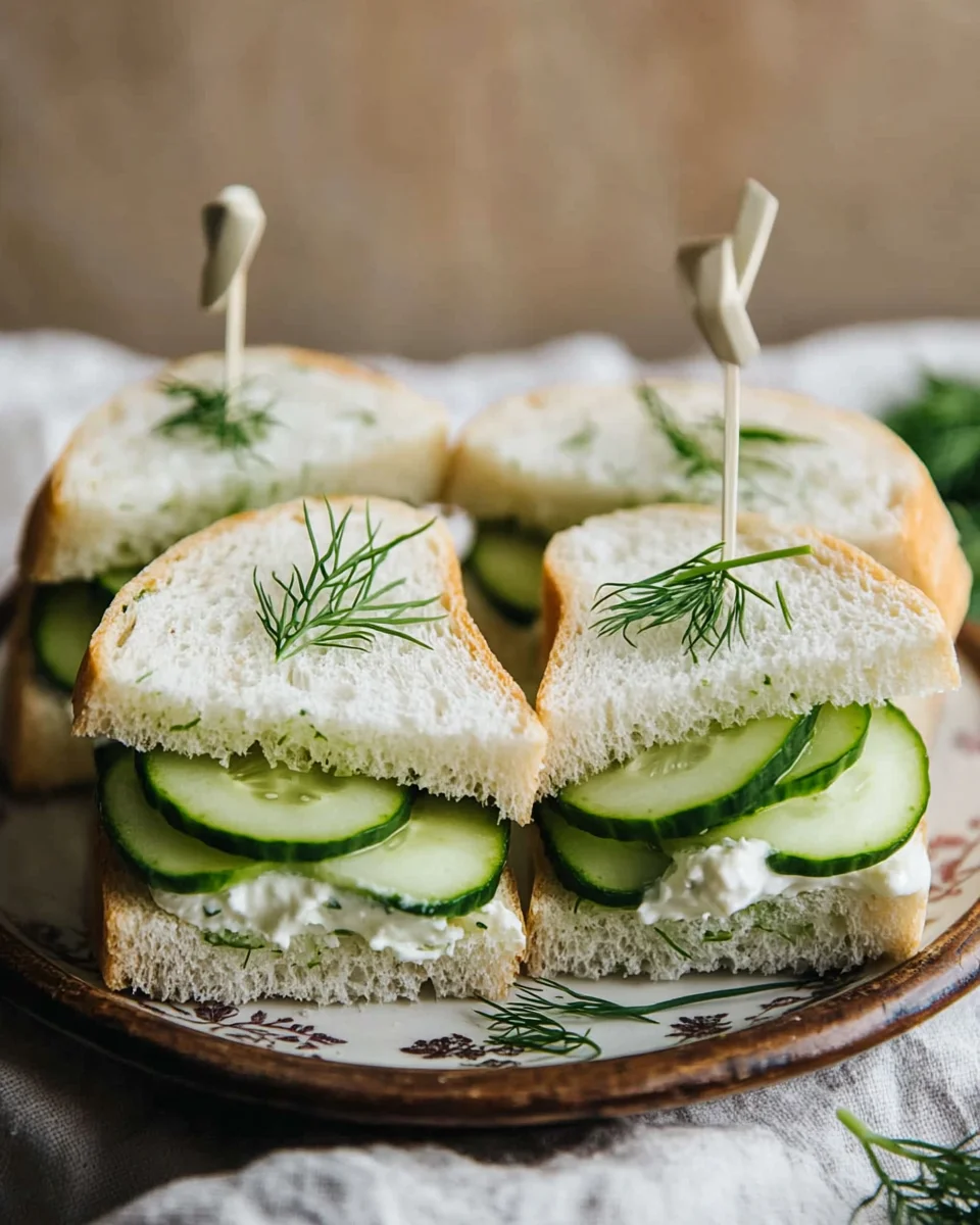 Cucumber Sandwiches