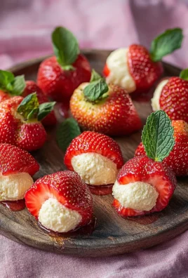 Deviled Strawberries (Made with a Cheesecake Filling)