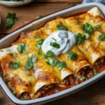 Ground Beef Enchiladas