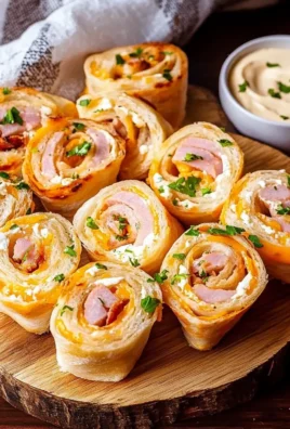 Ham and Cheese Pinwheels