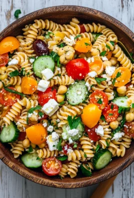 Healthy Greek Pasta Salad