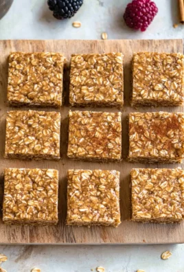 Healthy Oatmeal Breakfast Bars