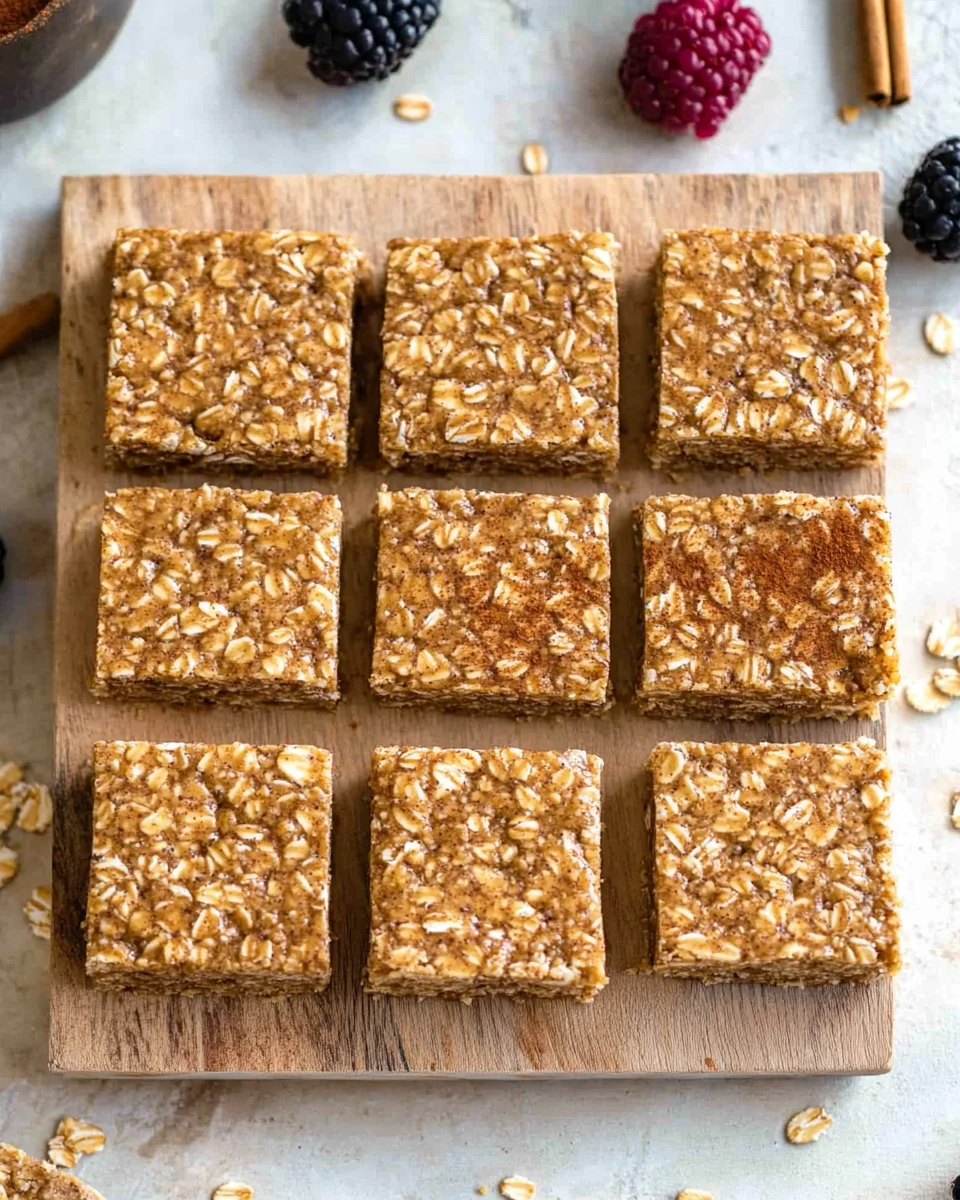 Healthy Oatmeal Breakfast Bars