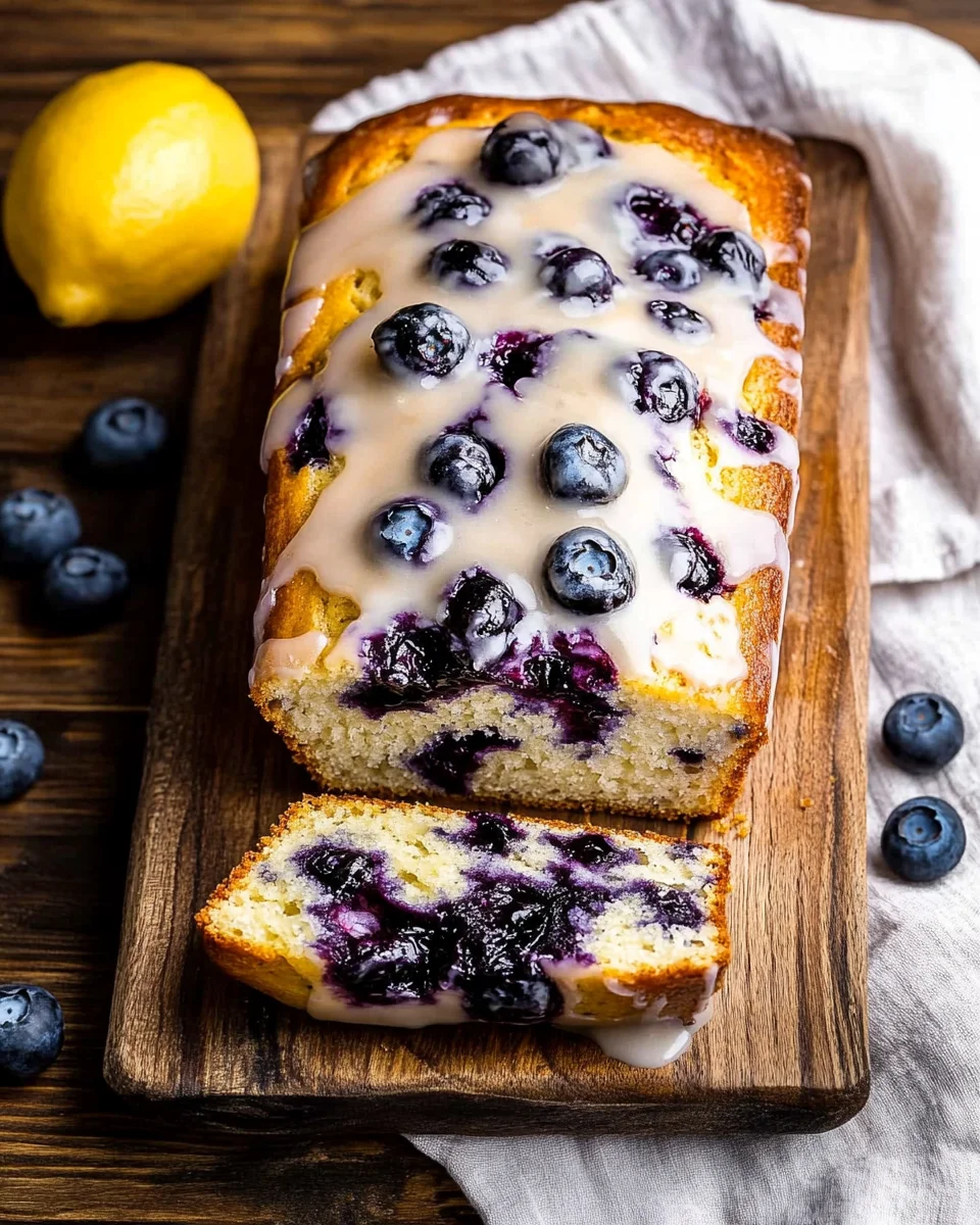 Lemon Blueberry Bread