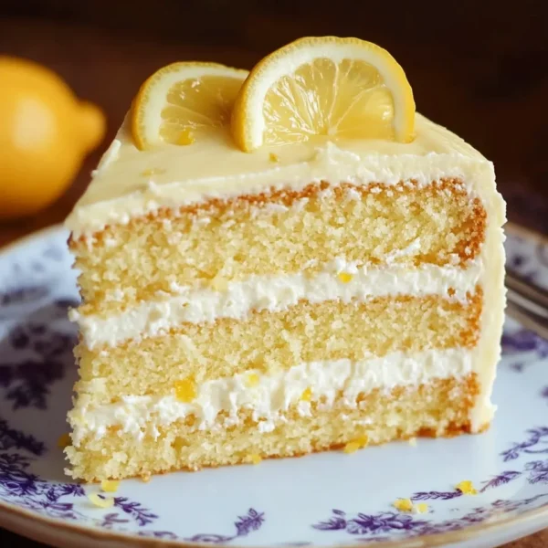 Lemon Cheesecake Cake