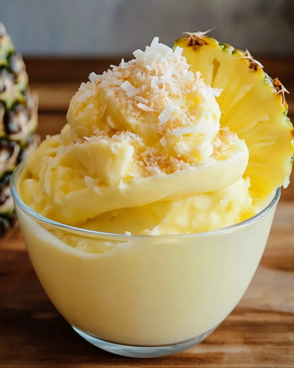 Ninja Creami Dole Whip (Just 3 ingredients)