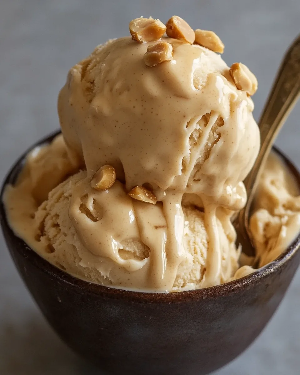 Peanut Butter Frozen Yogurt