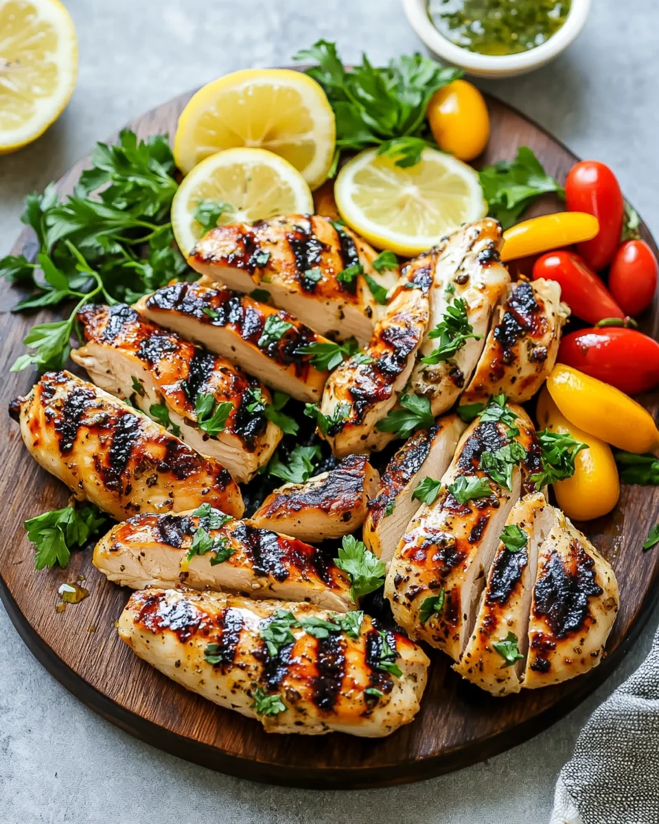 Perfect Grilled Chicken Breast