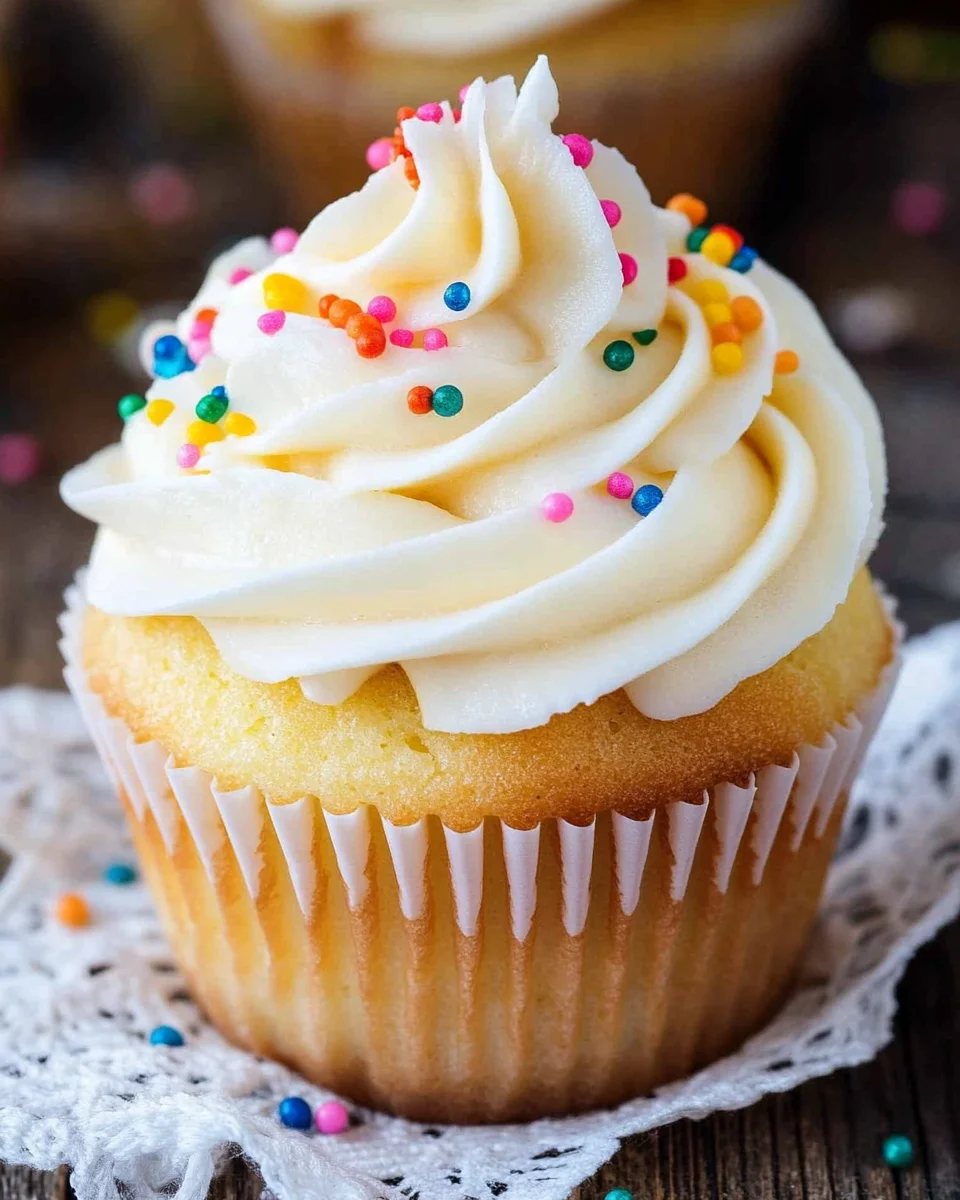 Perfect Vanilla Cupcake Recipe