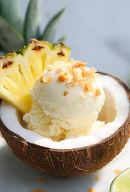 Piña Colada Ice Cream (dairy free)