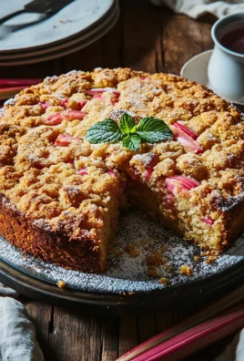 Rhubarb Coffee Cake Recipe