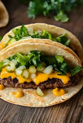 Smash Burger Tacos