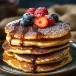 Spanish Churro-Inspired Pancakes