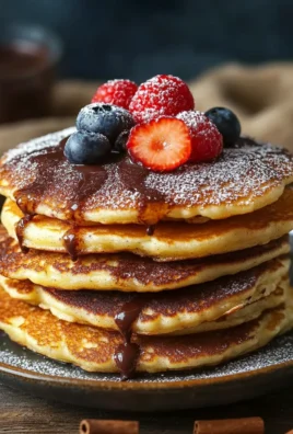 Spanish Churro-Inspired Pancakes