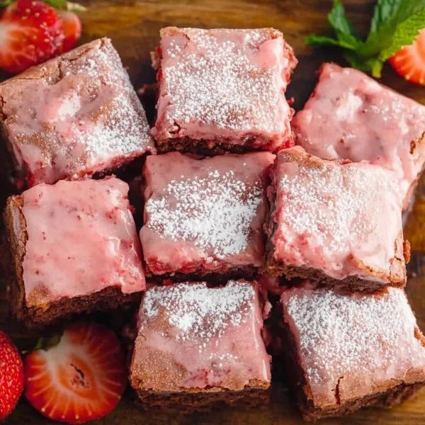 Strawberry Brownies