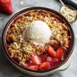 Strawberry Rhubarb Crisp