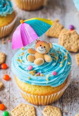 Summer Beach Party Cupcakes
