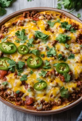 Taco Casserole With Tortillas