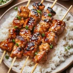 Teriyaki Chicken Skewers