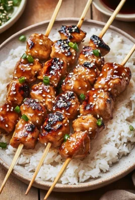 Teriyaki Chicken Skewers