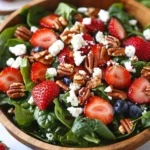 15-Minute Strawberry Spinach Salad