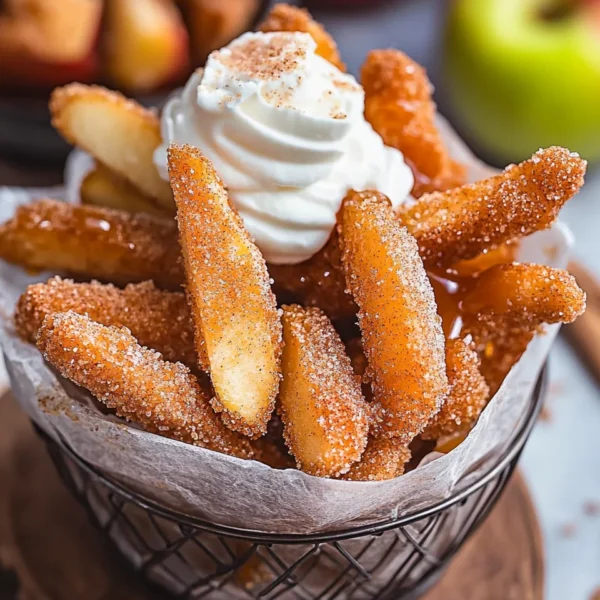Air Fryer Apple Fries