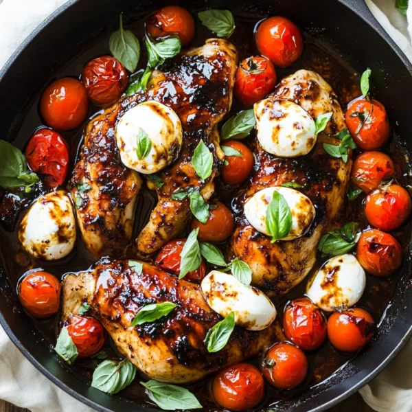 Balsamic Glazed One Pan Chicken