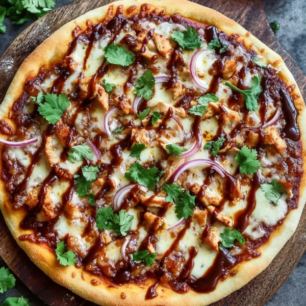 BBQ Chicken Bacon Pizza