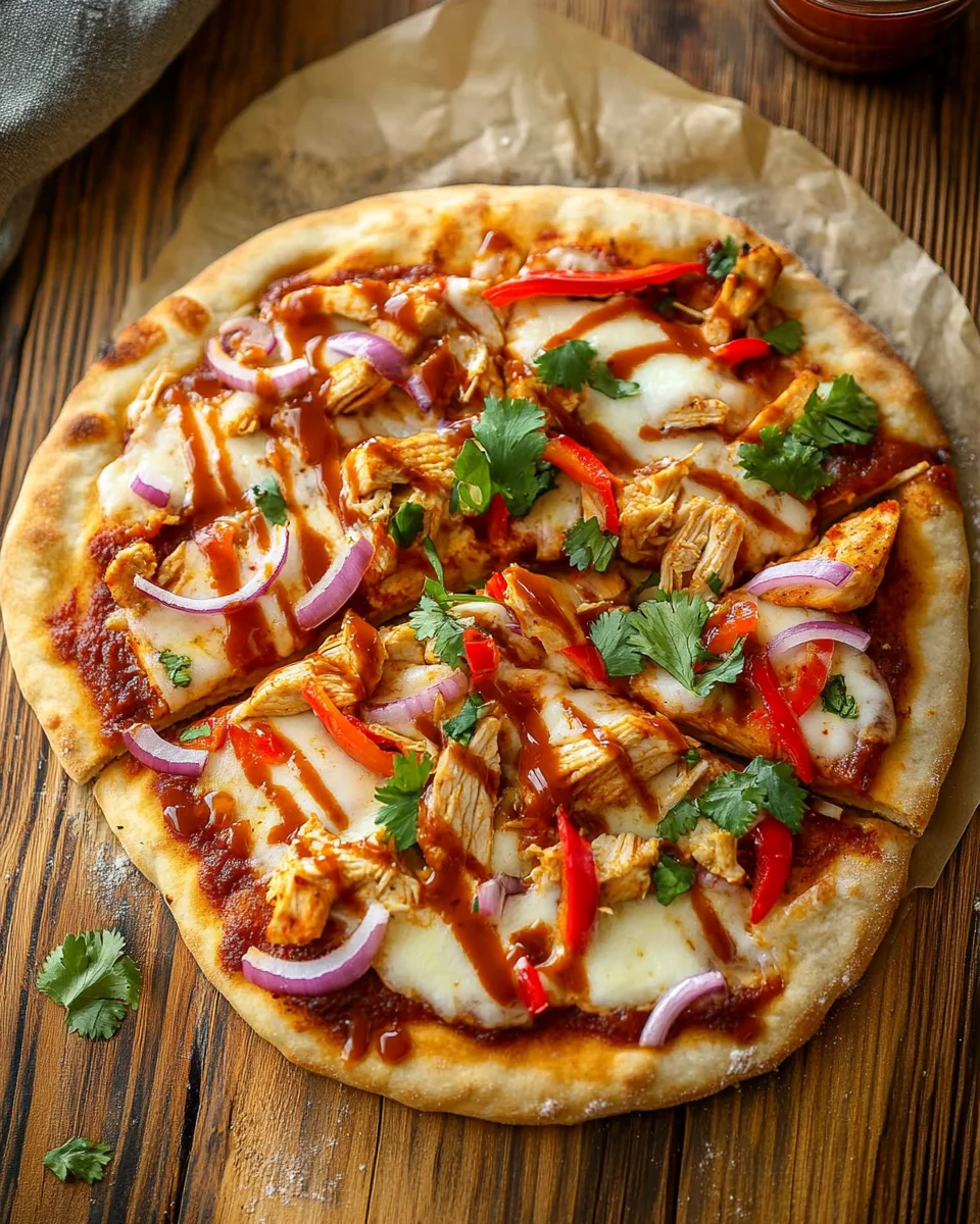 BBQ Chicken Flatbread