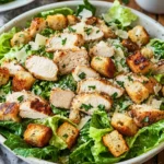Best Chicken Caesar Salad with Homemade Croutons