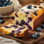 Blueberry Cream Cheese Bread