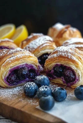 Blueberry Cream Cheese Puff Pastry
