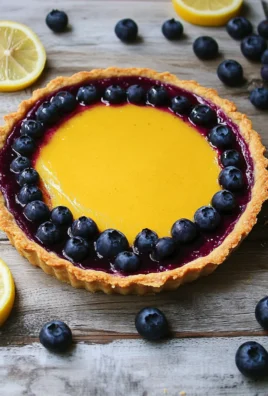 Blueberry–Lemon Curd Tart