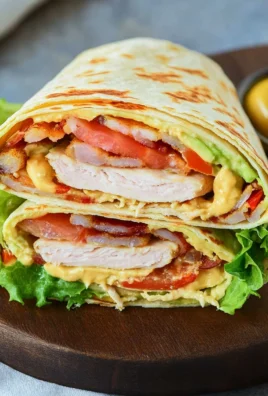 California Turkey Club Wrap