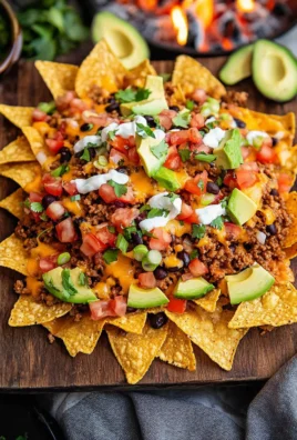 Campfire Grilled Nachos